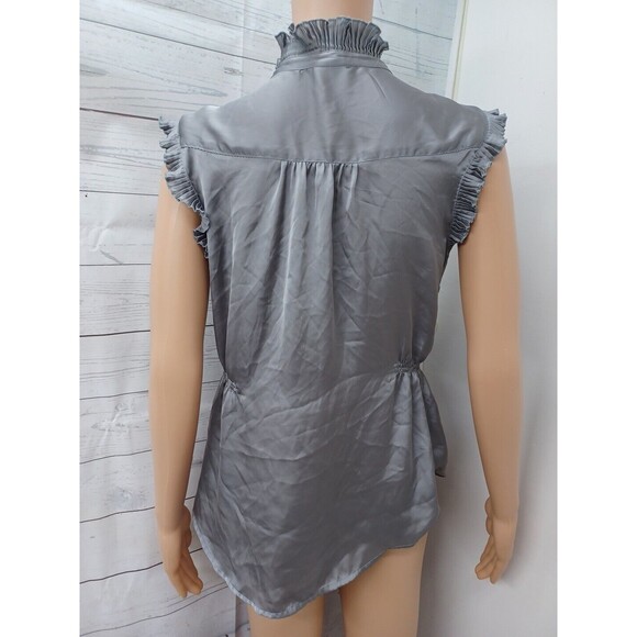 Converse One Star Blouse Adult Gray Sleeveless Shirt Womens Sz M - Picture 4 of 11